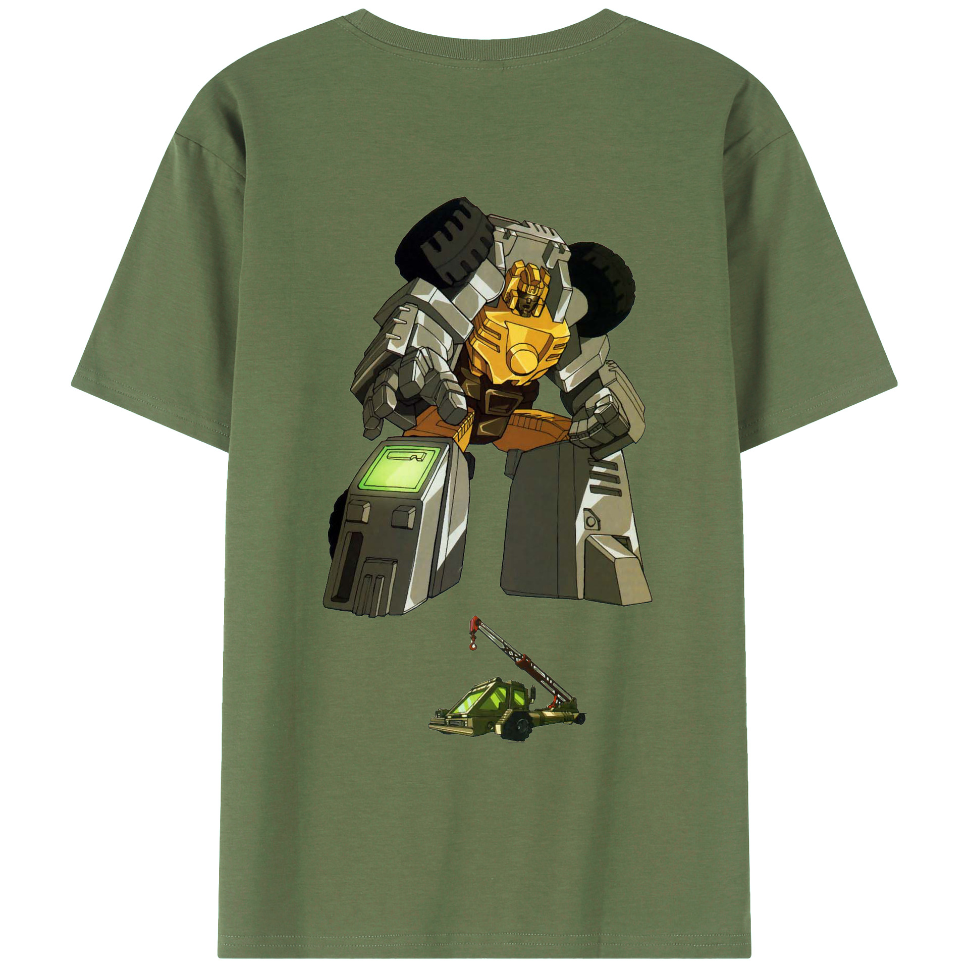 （画像用）  綿100％ メンズ半袖Tシャツ（バックプリント） 通気性